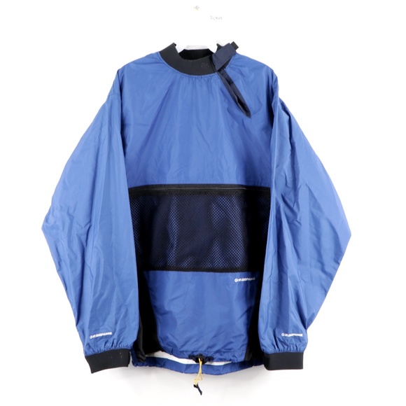 Vintage 90s MTI Adventurewear Kayaking Jacket Blue - Picture 1 of 11